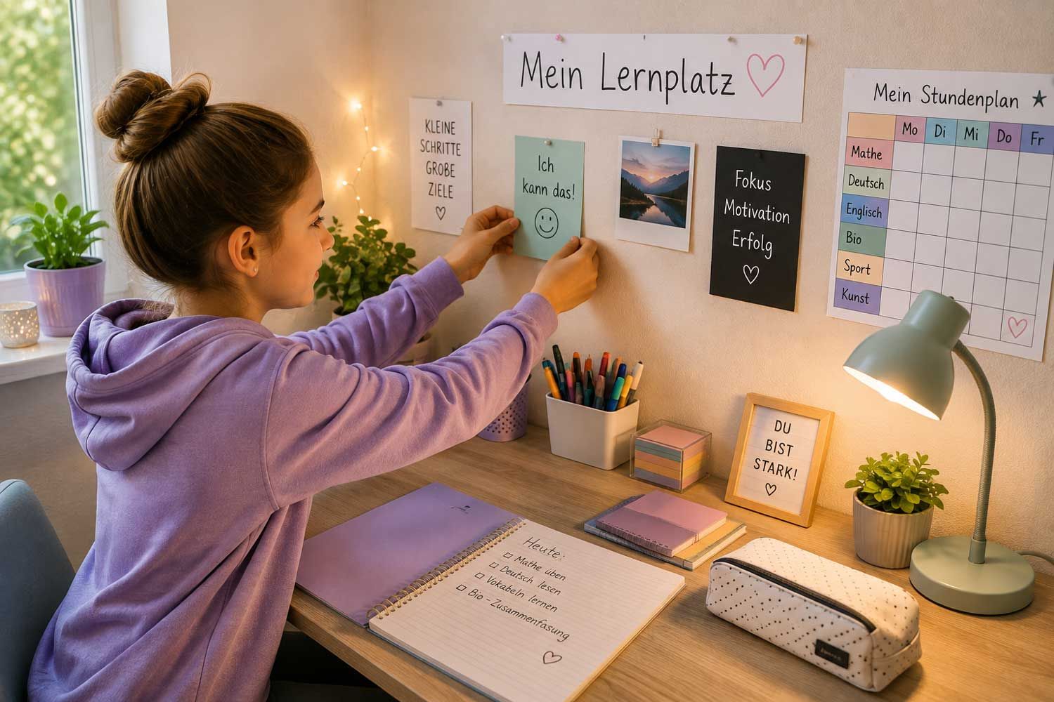 Den Lernplatz gemeinsam gestalten