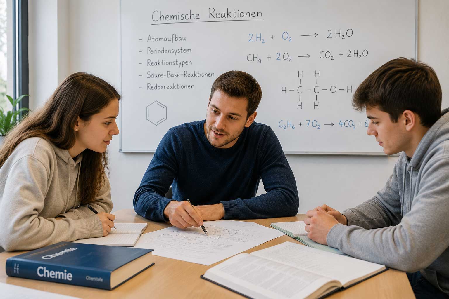 Individuelle Chemie-Nachhilfe in Neu-Anspach und Usingen