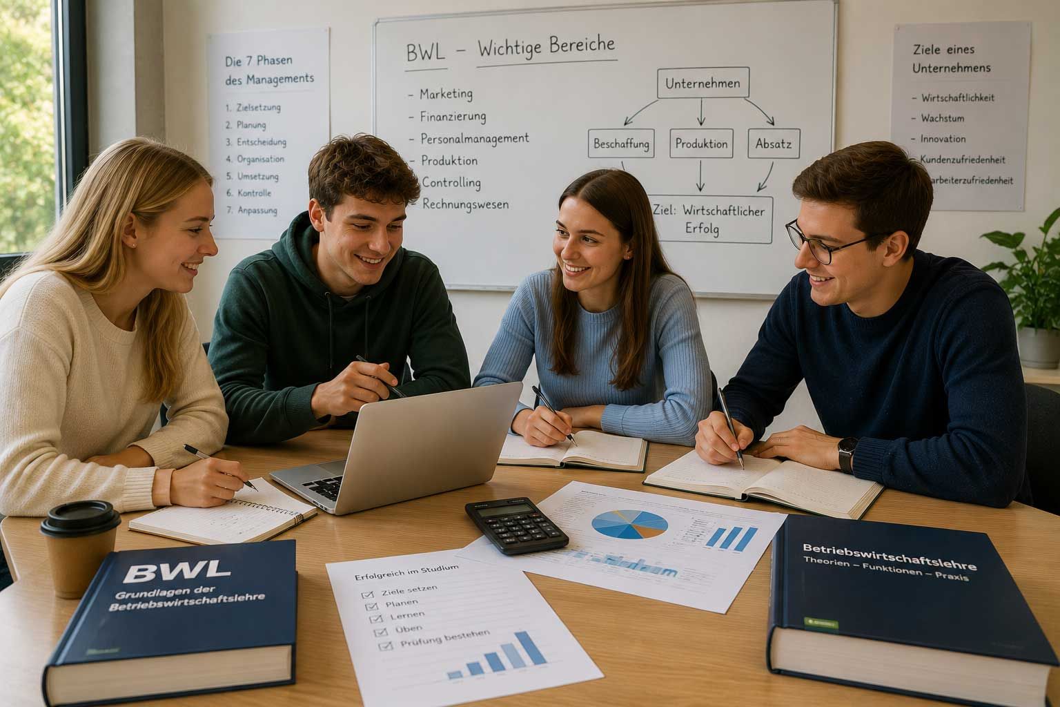BWL-Nachhilfe für bessere Leistungen in der Schule