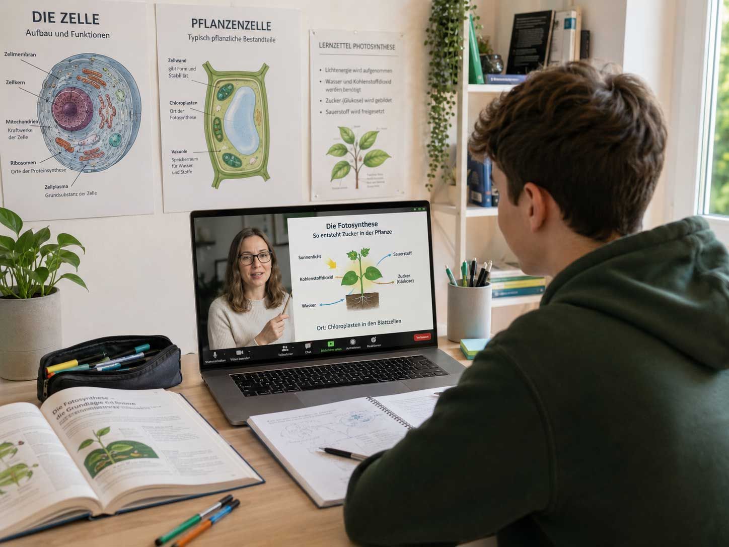 Biologieunterricht mit individueller Förderung bei Studiaflex