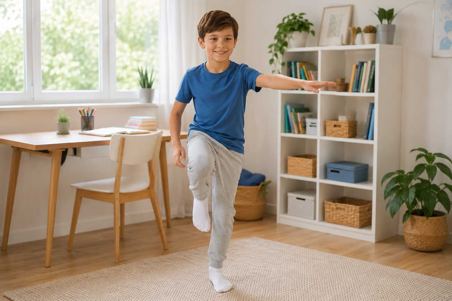 Balance-Challenge Übungen für Kinder und Jugendliche